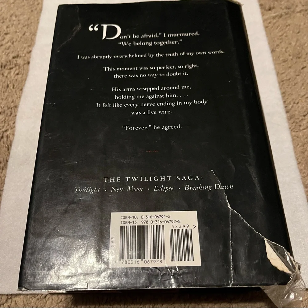 Stephanie Meyer Twilight Series: Breaking Dawn, hardcover